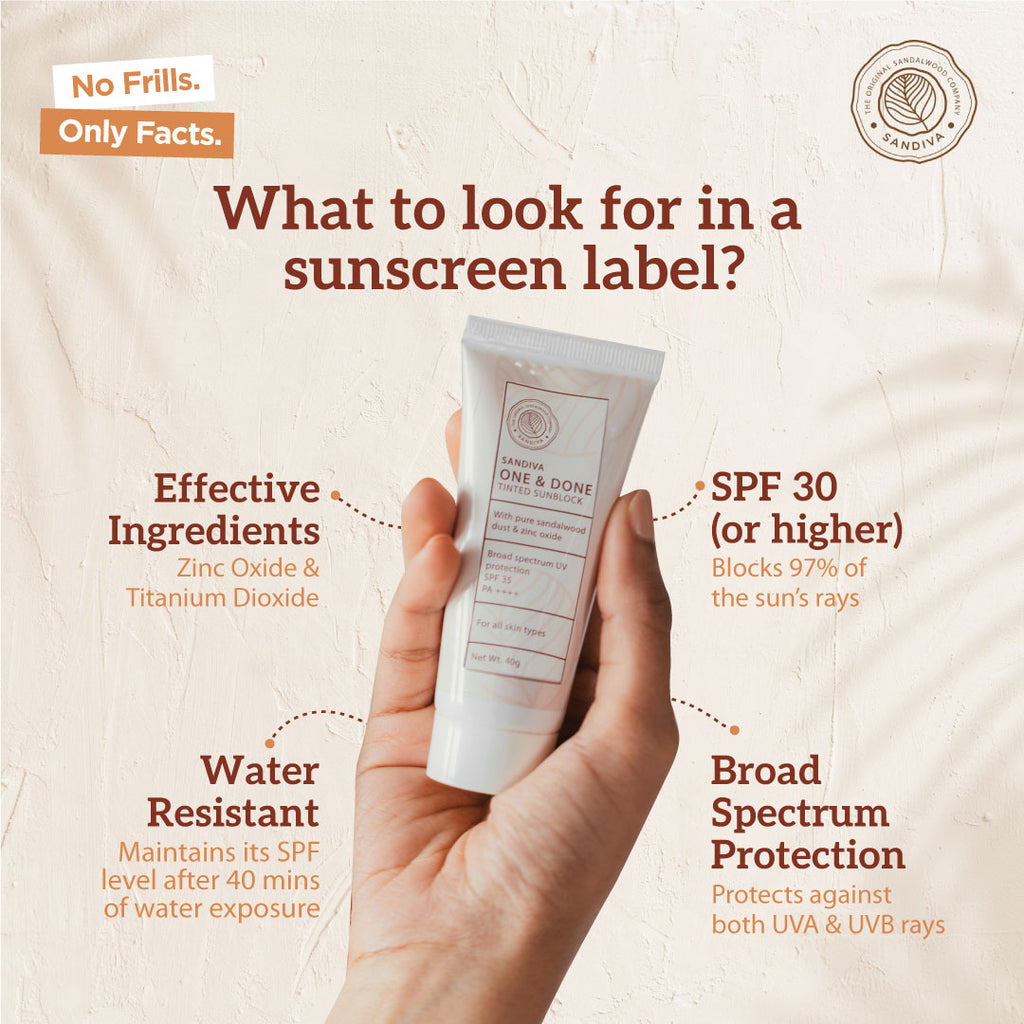 What Should You Look For In A Sunscreen Label? – Sandiva