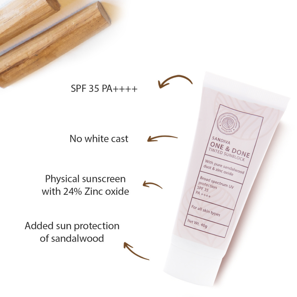 One & Done Tinted Sunblock