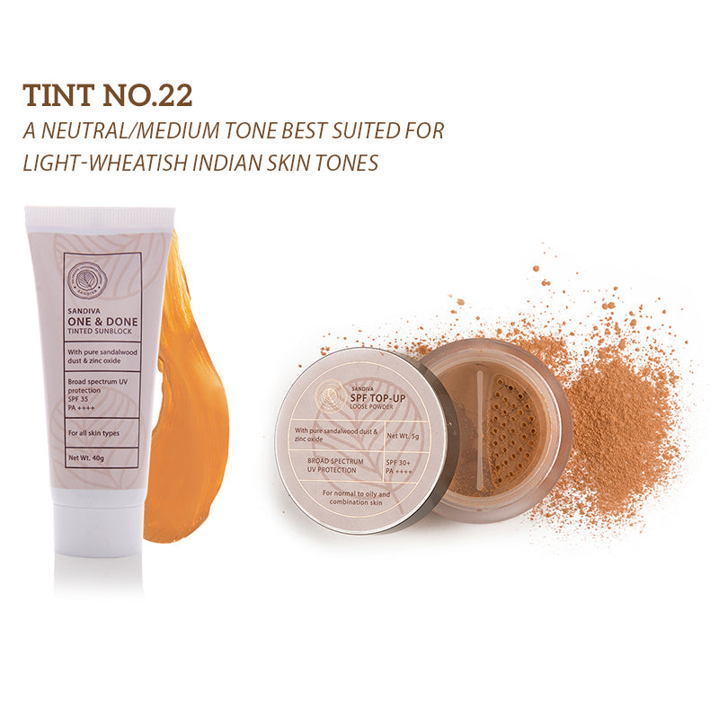 The Sandiva SPF Duo - 40g & 5g