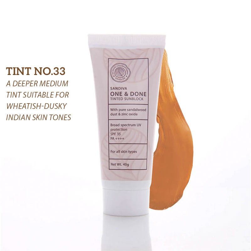 One & Done Tinted Sunblock