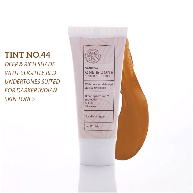 One & Done Tinted Sunblock