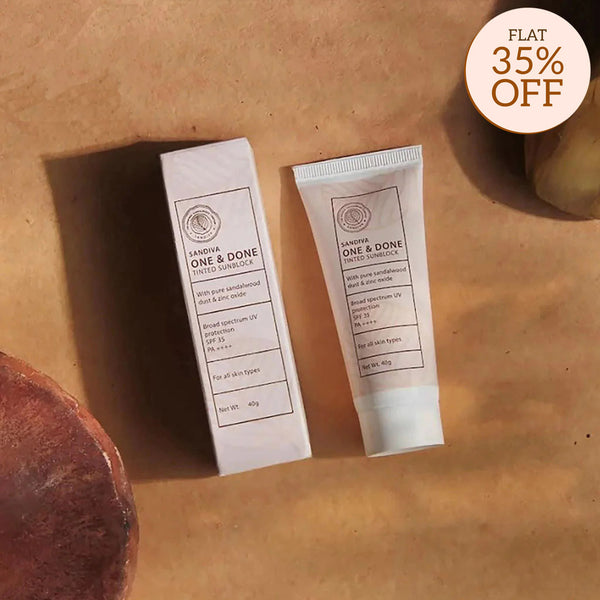 One & Done Tinted Sunblock - 40g