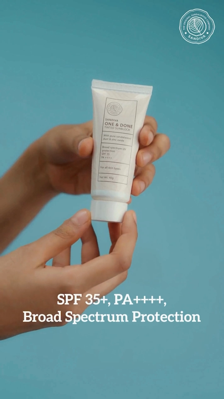 Sandiva one and done tinted sunscreen