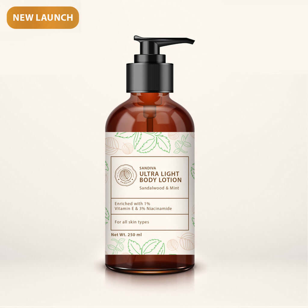 Ultra Light Body Lotion - Sandalwood & Mint