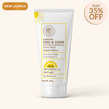 One & Done Untinted Mineral Sunscreen SPF 50 - Sheer finish - 40g