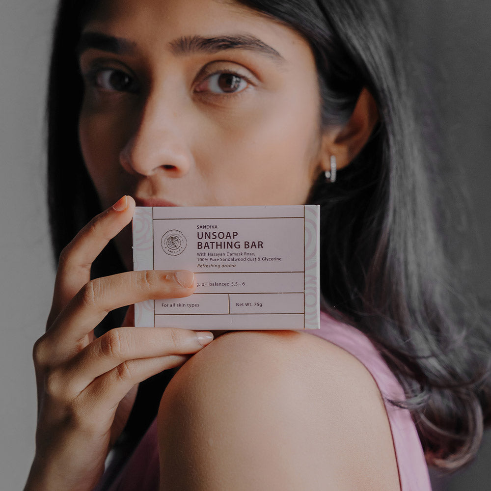 Hasayan Damask Rose bathing soap