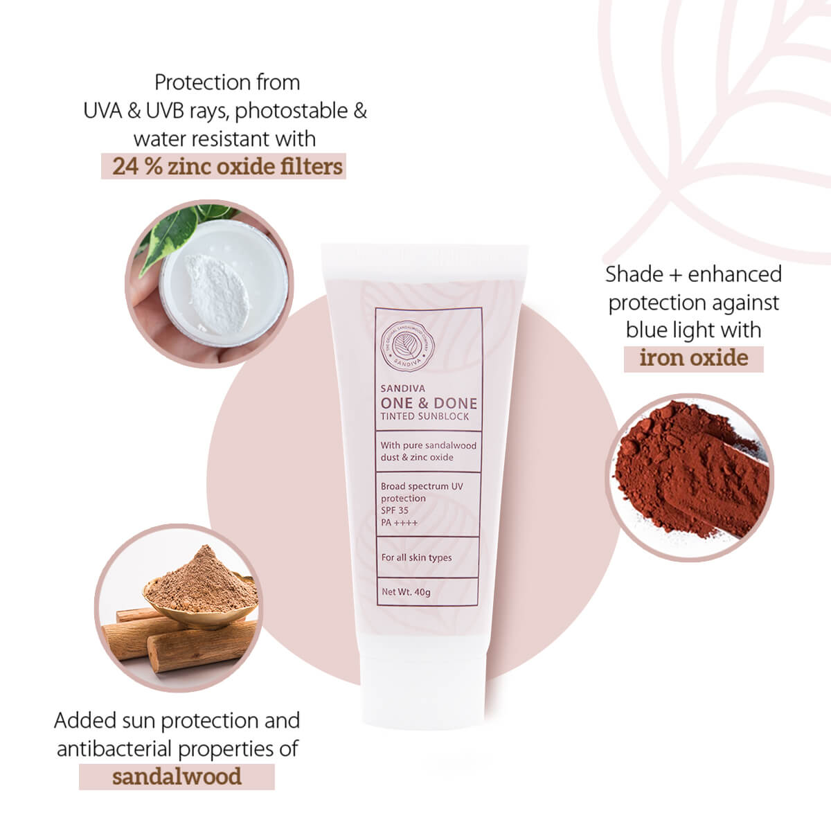 One & Done Tinted Sunblock