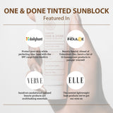 One & Done Tinted Sunblock